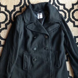 🖤Old Navy black pea coat SM